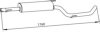 MERCE 6384901215 Middle Silencer